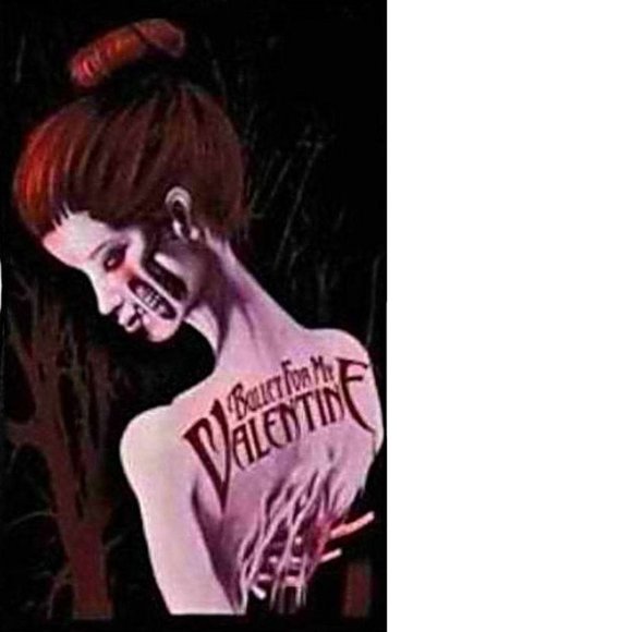 Bullet For My Valentine Corpse BFMV metal rock Girls Official Tee XL NWT - Picture 3 of 3